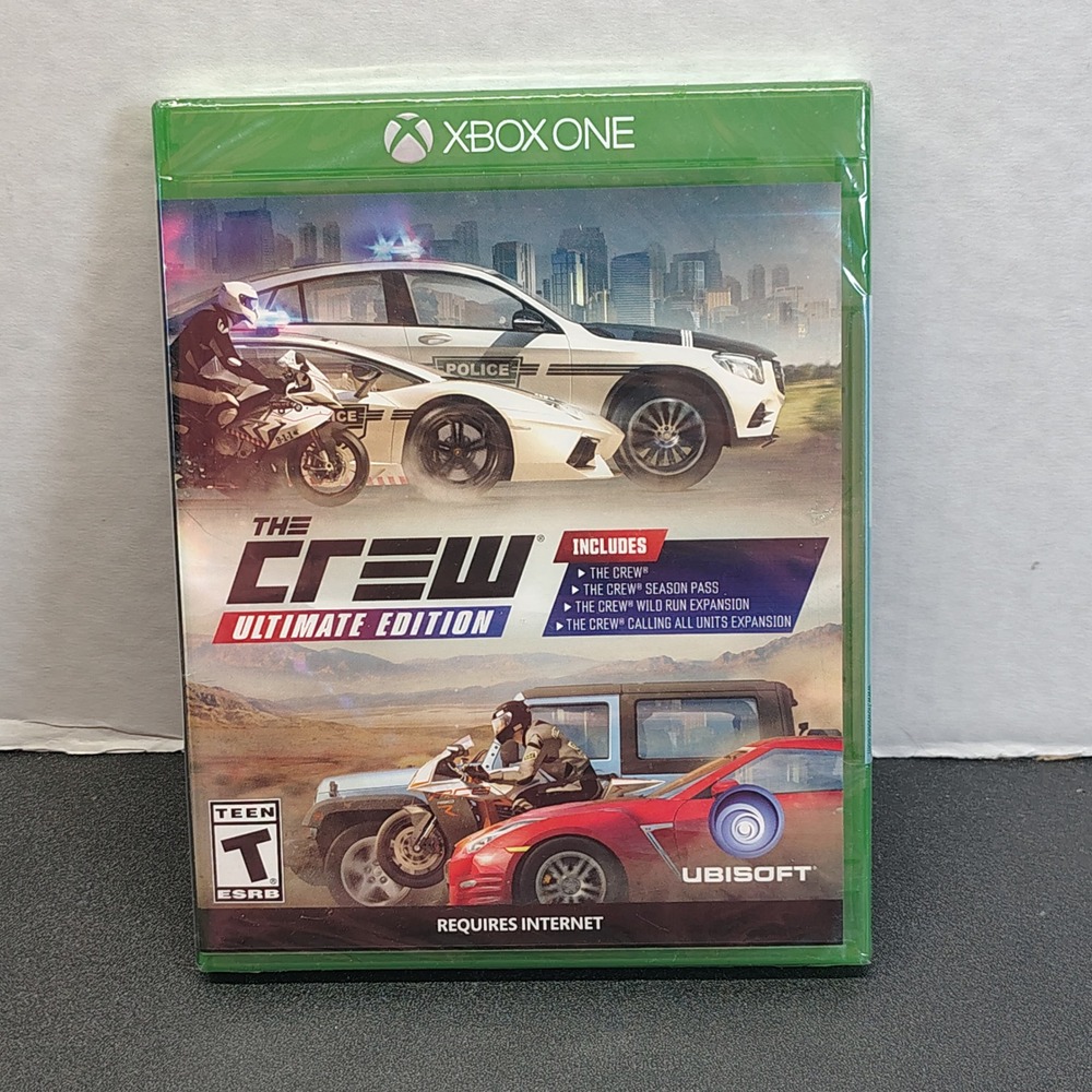 The Crew Ultimate Edition Xbox One (Racing Game New) Factory Sealed